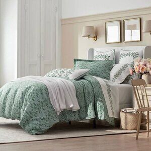 Climbing Vines Classic Cool Cotton Percale Duvet Cover - King/Cal. King